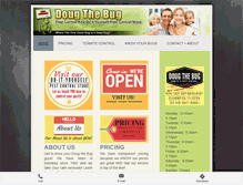 Tablet Screenshot of dougthebuginc.com